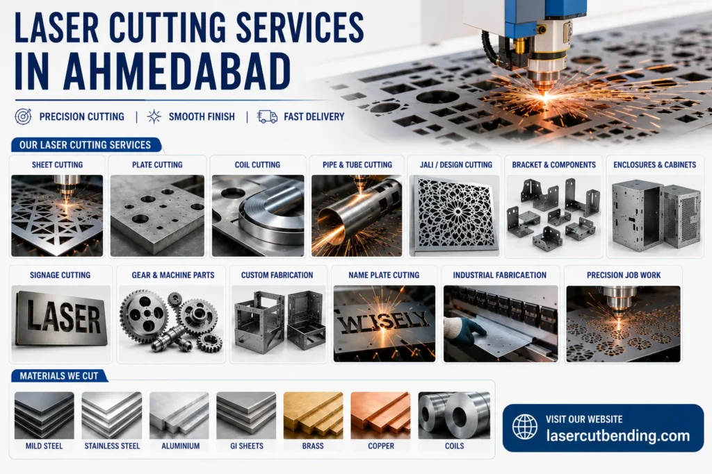 Laser Cutting Services In Ahmedabad