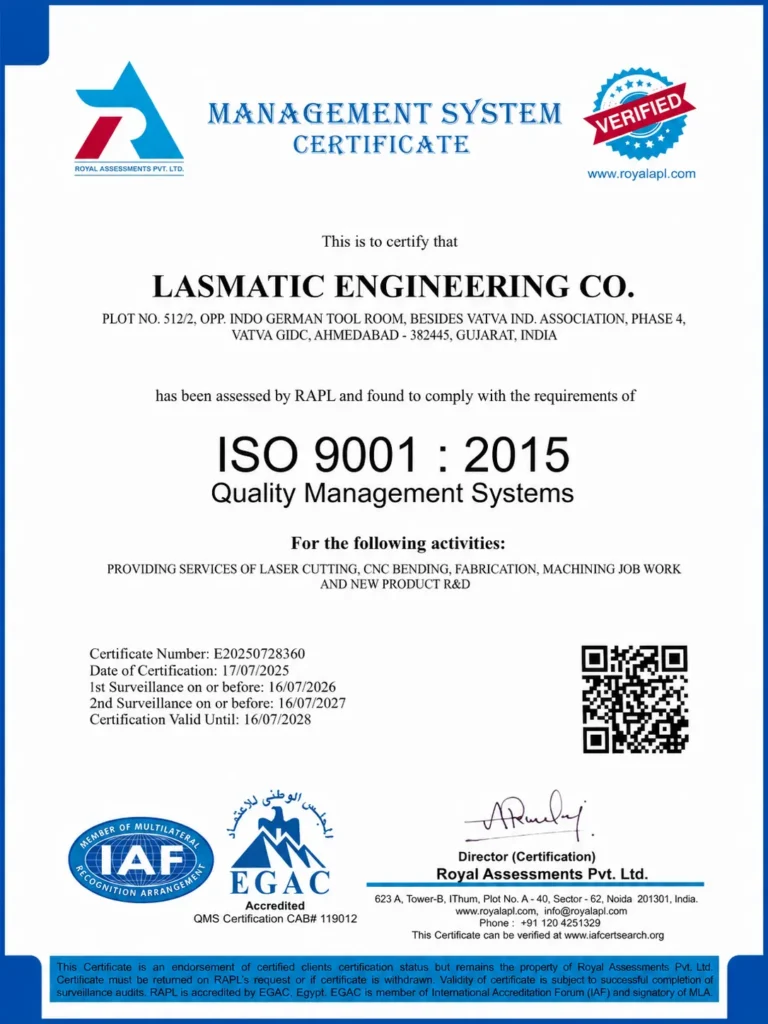 Management System Certificate
