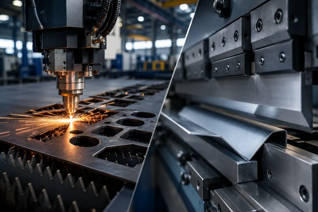 Laser cutting and bending services