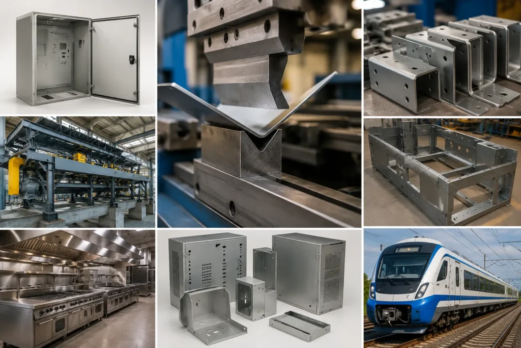 Applications of Sheet Metal Bending Across Industries