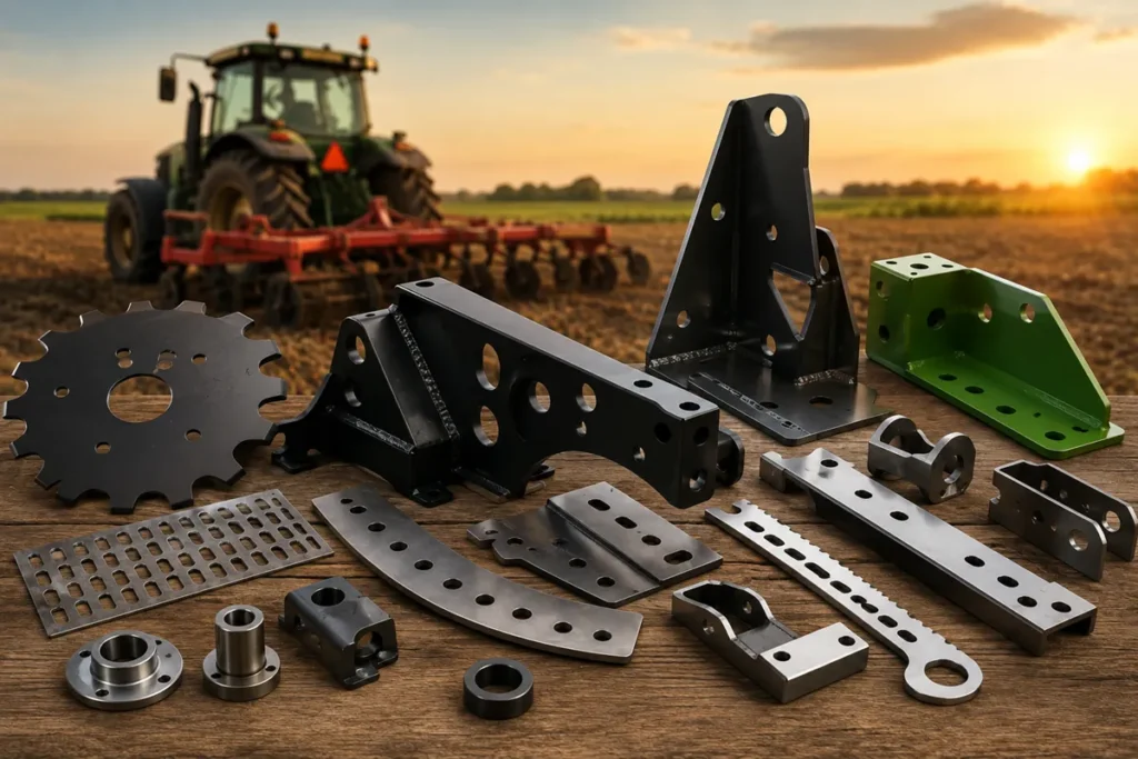 Custom Fabricated Components for Agricultural Machinery